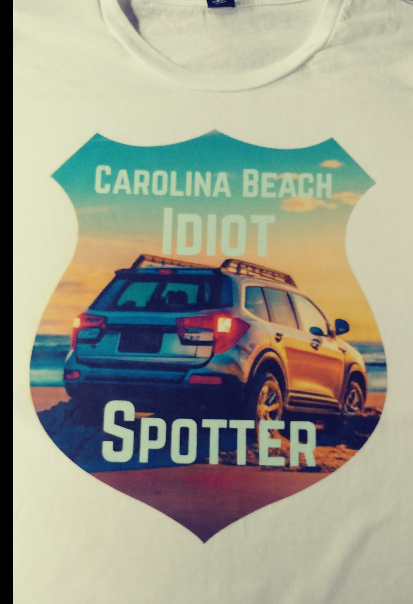 Carolina Beach Idiot Spotter T-shirt