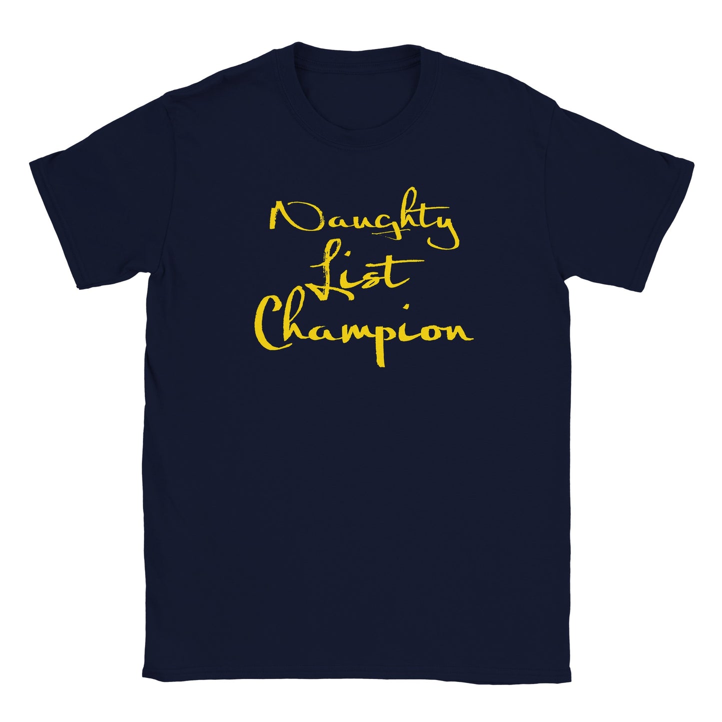 Naughty List Champion - Classic Kids Crewneck T-shirt