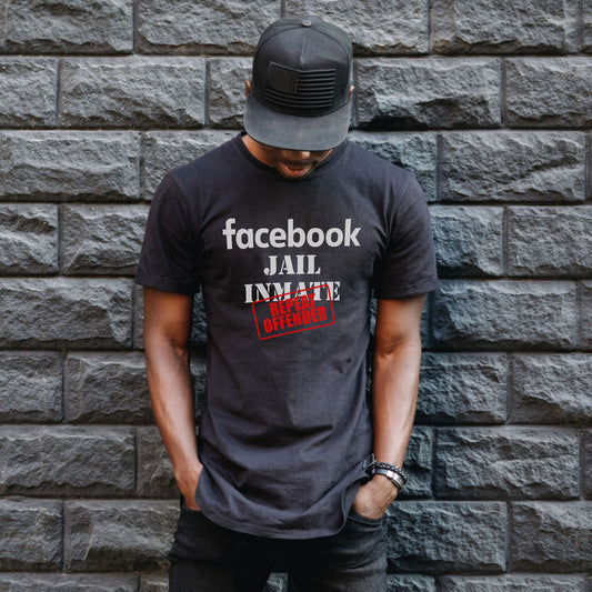 Facebook Jail Inmate - Repeat Offender T-Shirt