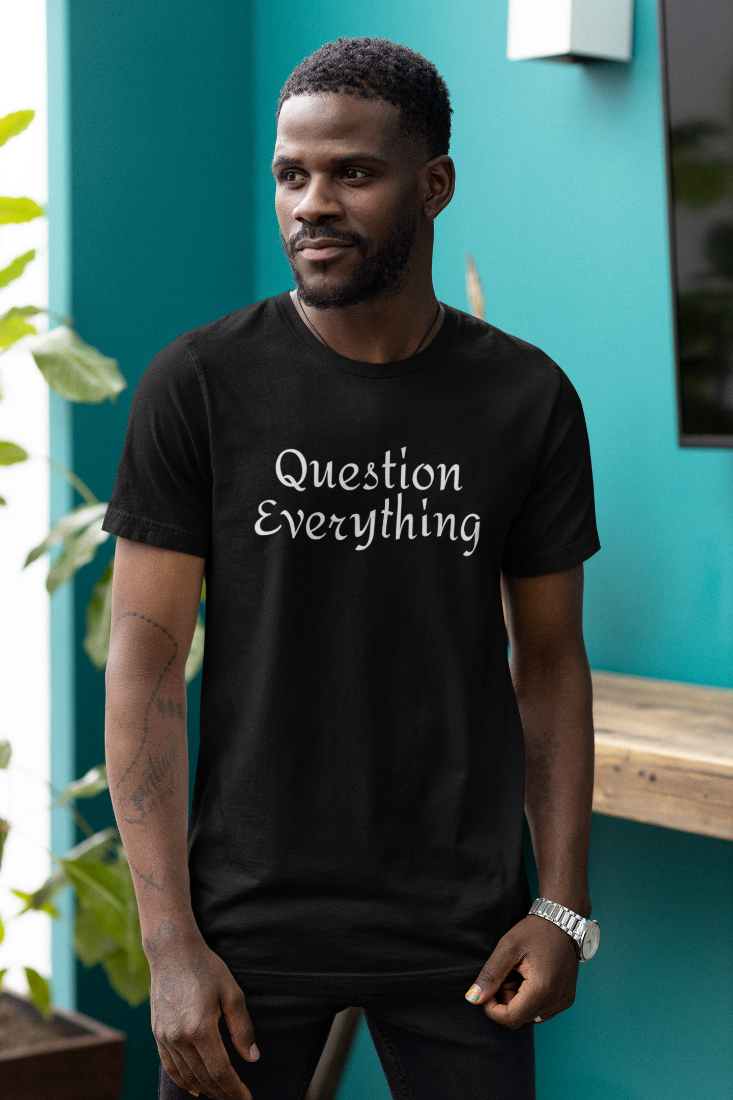 Question Everything Short Sleeve T-Shirt