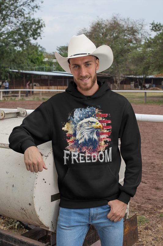 Freedom Classic Unisex Pullover Hoodie