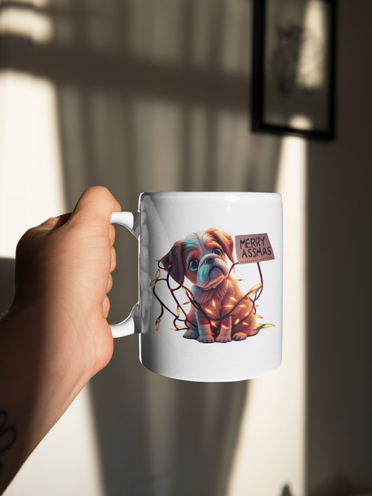 Merry Assmas Christmas Coffee Mug