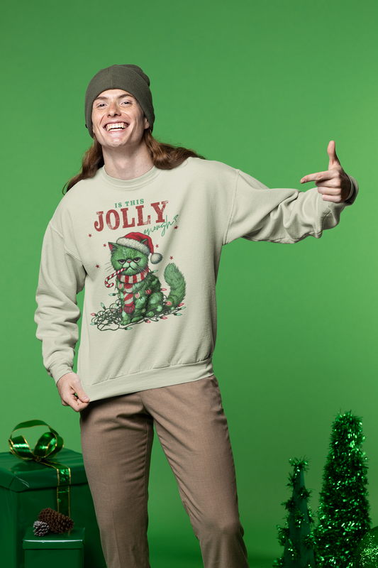 Is this Jolly Enough? Crewneck Sweatshirt