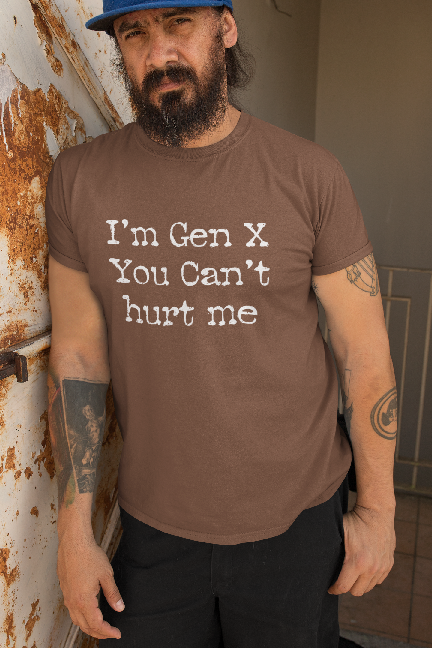 You Can't Hurt Me I Gen X Unisex T-Shirt – Soft Cotton Graphic Tee