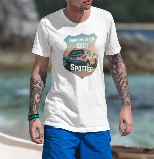 Carolina Beach Idiot Spotter T-shirt