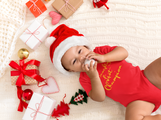 Naughty List Champion - Classic Baby Short Sleeve Bodysuit